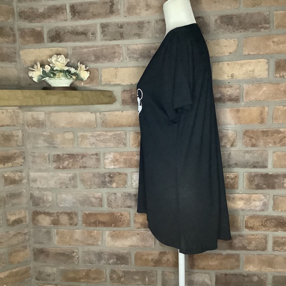 DISNEY Mickey Mouse Black Hi-Low T-Shirt 35 - Picture 3 of 8